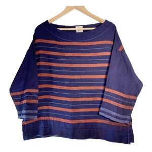 Lemlem Bateau Neck Striped Top NWOT